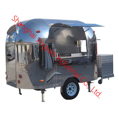 옷 가게용 다기능 햄버거 음식 트럭 현대 콩쿠르 음식 트레일러