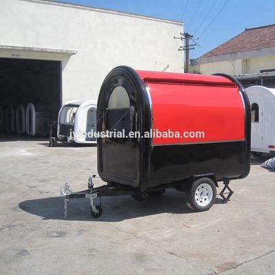 큰 맞춤형 모터 음식 트레일러 2300*1750*2100mm 모바일 뷔페 음식 트럭