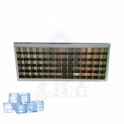 22x22x22mm 구리 증발기 산업용 얼음 생산용 얼음 큐브 제조 기계