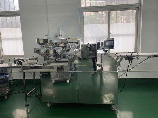 220v / 380v 작은 인크로스팅 기계 두 가지 색상 및 채우기 쿠키를위한 절단 장치