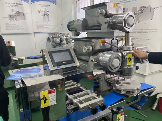 220v / 380v 작은 인크로스팅 기계 두 가지 색상 및 채우기 쿠키를위한 절단 장치