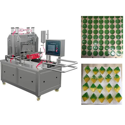 산업용 과자 제조 기계 젤리 롤리팝 Gummy Bear 자동 저장 장치 포함