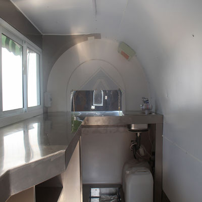 280H 이동형 원형 전기식품 트럭