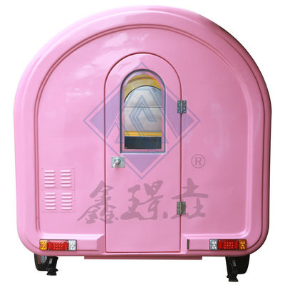 250 커머셜 스트리트에서 야외 간식 및 음료용 둥근 모델 이동식 식품 트럭