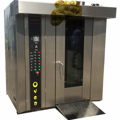 1500 KG 디젤 로터리 베이킹 오븐 빵 피자 고기 바게트 빠르고 균일한 난방