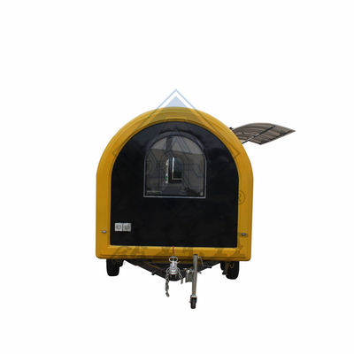 야외 거리 판매 두 배 축 장비와 맞춤식 식품 간식 트럭