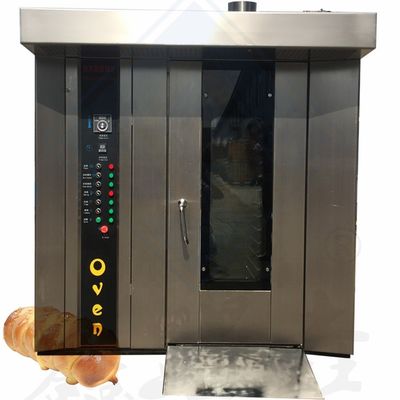 산업용 빵 만드는 기계 W470mm x D610mm x H1450mm 빵 구워기 로터리 오븐