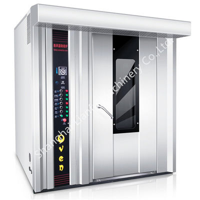 16 트레이 10 트레이 로터리 베이킹 오븐 베이커리 장비 핫 에어 쿠키 쿠키