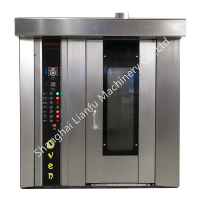 16 트레이 10 트레이 로터리 베이킹 오븐 베이커리 장비 핫 에어 쿠키 쿠키