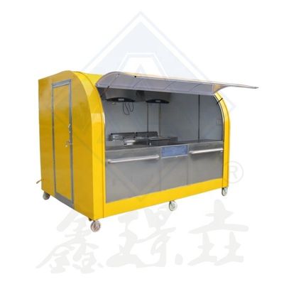 상업용 음식 카트 전용 주방과 탑 데크가 있는 맞춤식 음식 트럭