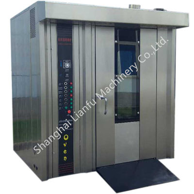 2000*1800*2200mm 가스/디젤/전기 회전 랙 오븐 컵케이크와 빵을 구하기 위한 오븐