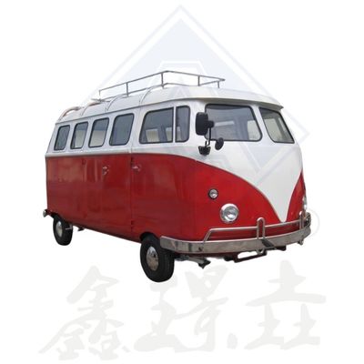 400*225*240 전기 아이스크림 트럭과 로스트 치킨용으로 전면 장착된 이동식품 카트