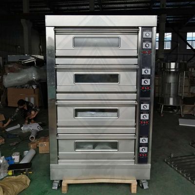 1640*850*1645mm 식품 산업 장비 도넛을 위한 베이킹 오븐 및 전기 덱 오븐