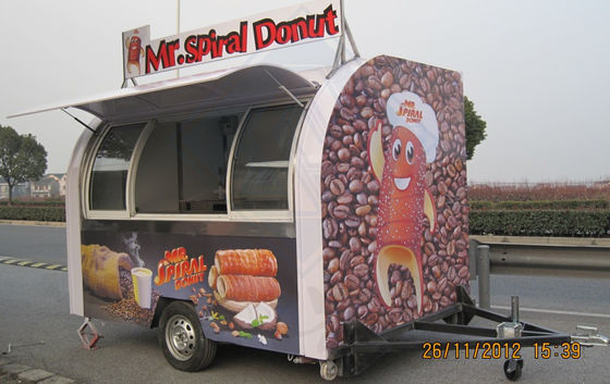 스나크를 판매하는 선도적인 이동식 식품 트럭