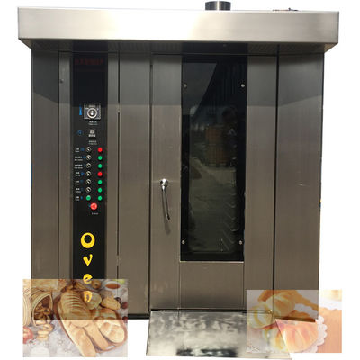 스테인레스 스틸 로터리 빵 구리 오븐 산업용 가스/전기/빵용 디젤