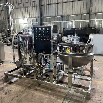 땅콩 사탕 생산 라인을 위한 자동 고무 젤리 사탕 제조 기계 1.5KW