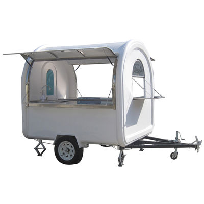 850kg 카라반 핫도그 카트 아이스크림 음식 키오스크/ 음식 판매 트럭 L280cm*W200cm*H210cm