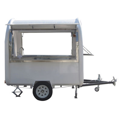 850kg 카라반 핫도그 카트 아이스크림 음식 키오스크/ 음식 판매 트럭 L280cm*W200cm*H210cm