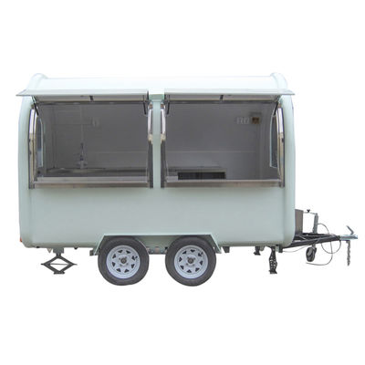 850kg 카라반 핫도그 카트 아이스크림 음식 키오스크/ 음식 판매 트럭 L280cm*W200cm*H210cm