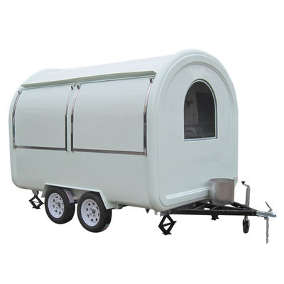 850kg 카라반 핫도그 카트 아이스크림 음식 키오스크/ 음식 판매 트럭 L280cm*W200cm*H210cm