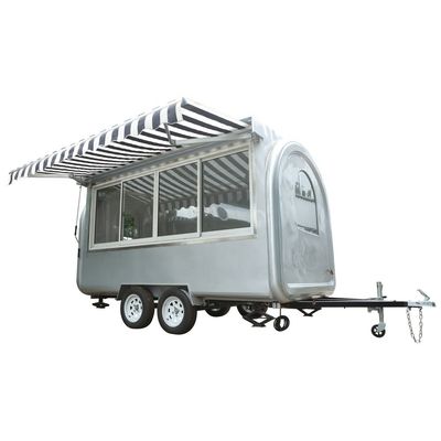 모바일 스토어 패스트 푸드 카트 CE/모바일 푸드 벤딩 밴 220*20*230