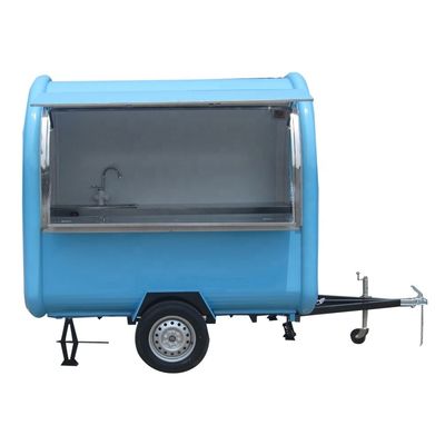 모바일 스토어 패스트 푸드 카트 CE/모바일 푸드 벤딩 밴 220*20*230