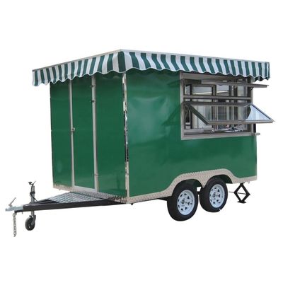 모바일 스토어 패스트 푸드 카트 CE/모바일 푸드 벤딩 밴 220*20*230