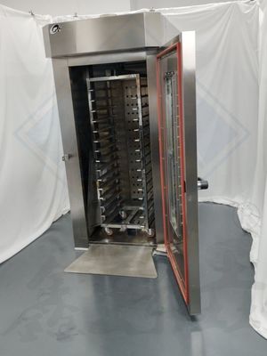 8 트레이 베이커리 자동화 에너지 전기 가스 베이킹을 위한 로터리 컨벡션 오븐