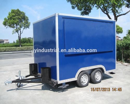 아이스크림 트럭 이동식품 사업에 적합 2300*1650*2300mm 크기