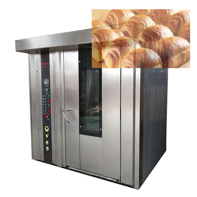 32 트레이 로터리 자동 산업용 가스 베이킹 기계 식품 처리 장비