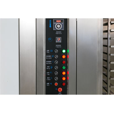 220V/380V 적합 베이커리 반 자동 16 32 64 트레이 프랑스 빵 로터리 오븐