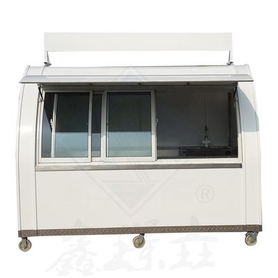 285*200*215 크기와 옥수수 원료로 만든 상업용 핫도그 카트