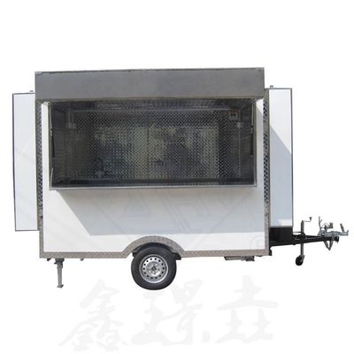 285*200*215 크기와 옥수수 원료로 만든 상업용 핫도그 카트