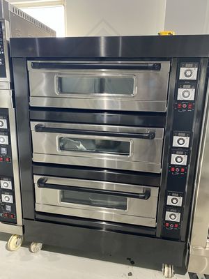 1 데크 1 트레이 전기 데크 오븐 빵빵 사업에 필수 장비