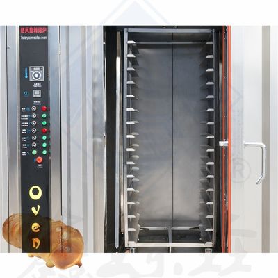 산업용 식품 가공 기계 W670mm x D820mm x H1700mm 전기 빵 구리 오븐