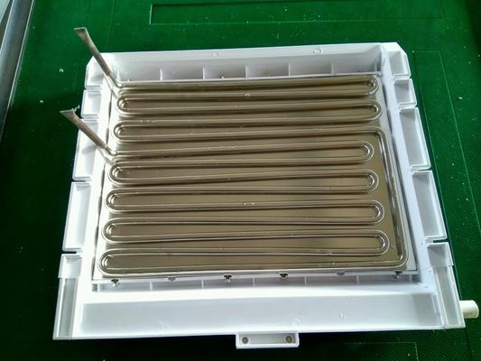 높은 생산성 60kg/24hr 얼음 큐브 메이커 구리 얼음 기계와 니켈 증발기