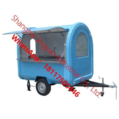 원료 과일 JY-BT400 핫도그 카트 1500kg 용량 및 토네이도 감자 음식 카트