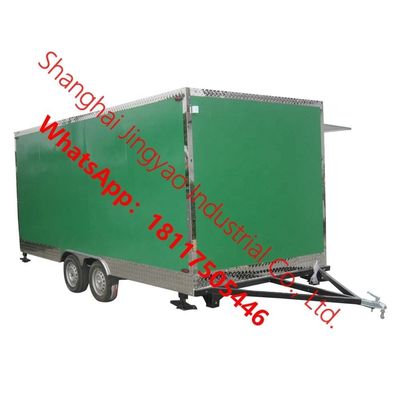 원료 과일 JY-BT400 핫도그 카트 1500kg 용량 및 토네이도 감자 음식 카트