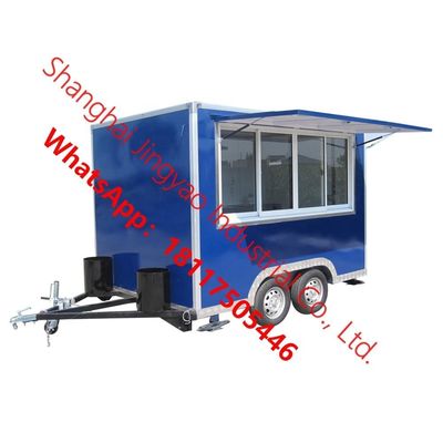 원료 과일 JY-BT400 핫도그 카트 1500kg 용량 및 토네이도 감자 음식 카트