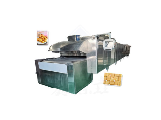 스테인레스 스틸 에서 완벽한 빵 과 케이크 를 구하기 위한 운용 하기 쉬운 터널 오븐