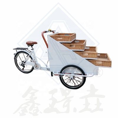 원료 밀가루 150kg 삼륜자전거 빵 판매 자전거 핫도그 음식 및 커피 차