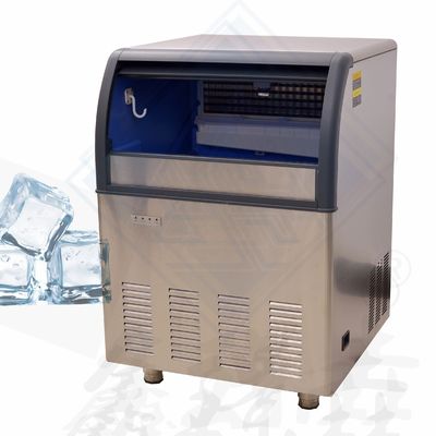 맑은 얼음 큐브 블록 메이커 기계 상업 자동화 식품 음료용 공기 냉각