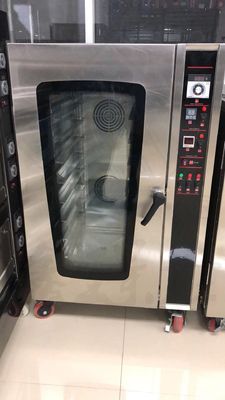 저렴한 가격 전기 8 트레이 용량 로터리 랙 오븐 베이커리 제조 기계