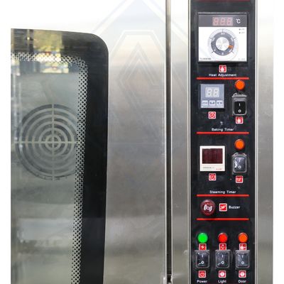 저렴한 가격 전기 8 트레이 용량 로터리 랙 오븐 베이커리 제조 기계