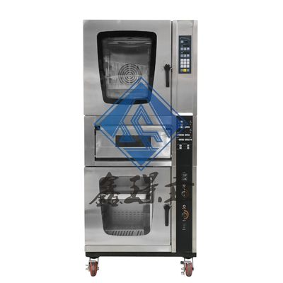 뜨거운 공기의 컨벡션 베이킹 오븐 8 트레이 컨벡션 오븐 전기 에너지 전기