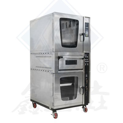 식품 처리 기계 10 트레이 전기 가스 상업용 뜨거운 공기 공류 오븐 베이킹