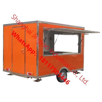 물 원료 1.5kw 모바일 푸드 카트/판매식품트럭/모바일 푸드 트레일러 JY-BT300