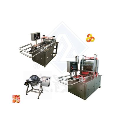 500kg 펙틴 곰 사탕 저장 기계 대량 콤비 사탕 생산