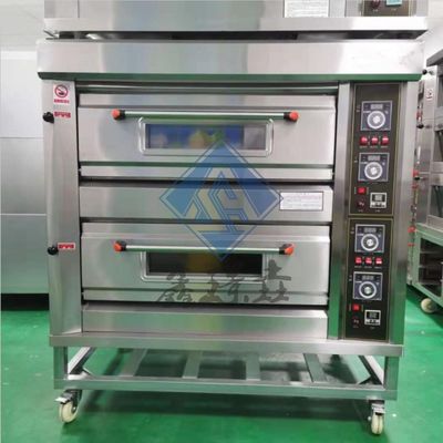 3 덱 6 트레이 9 트레이 프로퍼 가스 덱 오븐 비킹 우유에 상업 피자 오븐