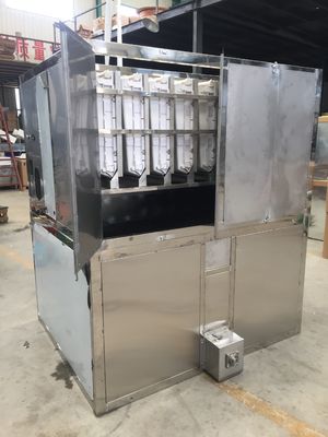 TECUMSEH 압축기 산업용 스테인리스 스틸 아이스 메이커 2T 3T 5T 하루 용량